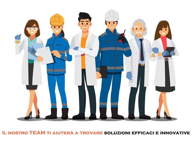 Il nostro team ti aiuterà a trovare soluzioni efficaci e innovative per il contrasto al Covid-19 sui luoghi di lavoro